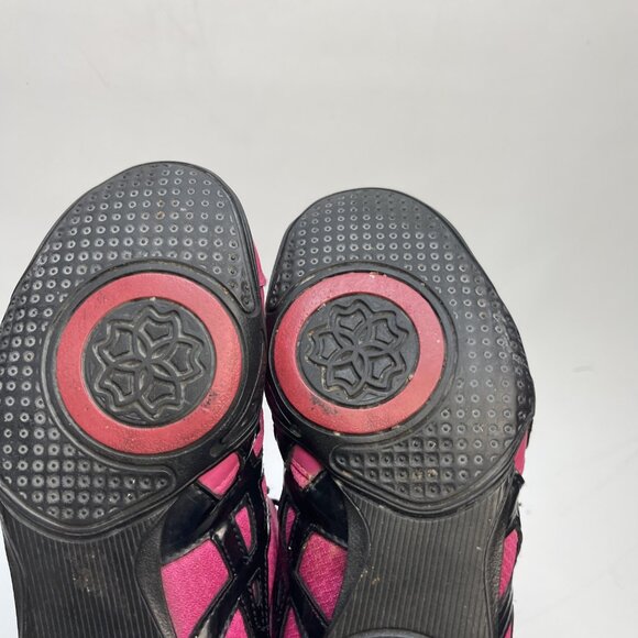 Asics Womens 8.5 US Rhythmic 2 Zumba / Training S385N Pink Casual Shoes Sneakers - Picture 5 of 14